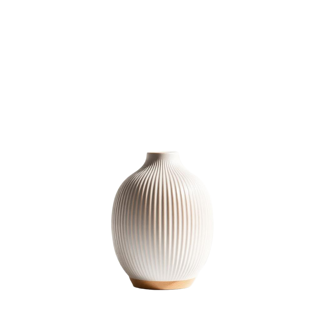 Aura ribbed ceramic diffuser